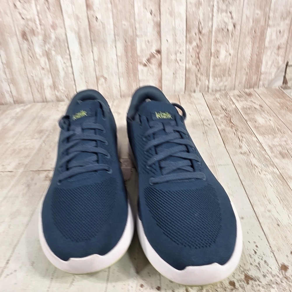 Kizik Lima Atlantic Blue Hands-Free Slip On Knit Sneakers Mens 11.5 - Picture 2 of 8